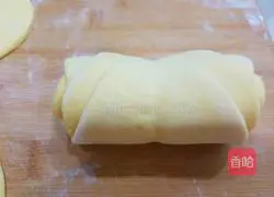 Illustration of how to make sweet potato and rose steamed buns 14