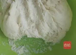 Illustration of how to make three-color radish buns 10