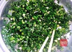 Scallion pancakes Illustration of how to do it 1