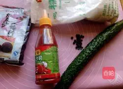 Illustration of how to make bloody glutinous rice balls 1