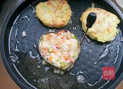 Illustration of how to make vegetable rice cakes 4