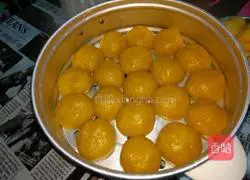 Illustration of how to make steamed pumpkin cake 6