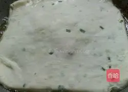 Illustration of home-style scallion pancake 11