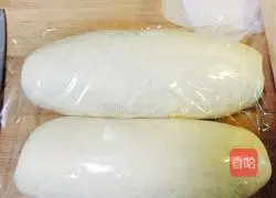 Illustration of how to make chocolate two-color steamed buns 7