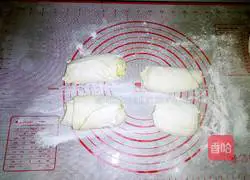 Illustration of how to make five-spice yeast sesame cake 9