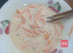 Illustration of how to make pumpkin silk cake 7