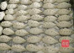 Illustration of how to make homemade dumplings with radish, green onion and meat 8