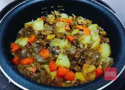 Illustration of Lamb Braised Rice 10