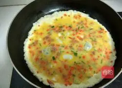 Illustration of how to make pastoral egg cake 2