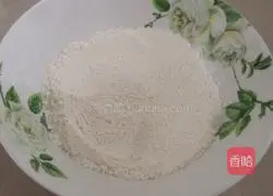 Illustration of how to make scallion pancakes 1