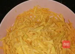 Illustration of how to make sweet potato pancakes 2