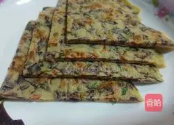 Illustration of how to make vegetable pancakes 7