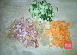 Sanding Fried Rice Illustration of how to do it 2