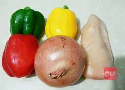 Illustration of how to make grilled chicken skewers with electric pan 1