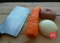 Illustration of how to make Salad Egg Pancake 1