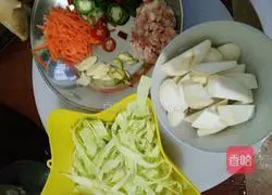 Illustration of how to make noodles 9