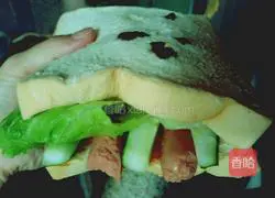 Illustration of how to make delicious sandwiches 2