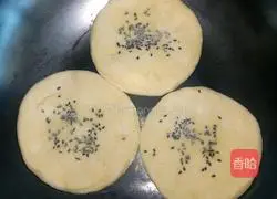 Illustration of how to make sesame cakes 6