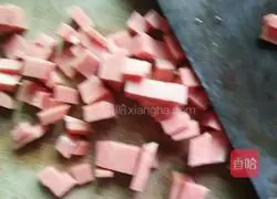 Illustration of how to make fried rice 1