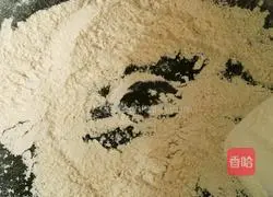 Illustration of how to make fried flour 4