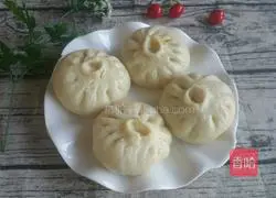 Illustration of how to make carotene stuffed buns 10