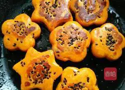 Illustration of how to make sweet potato and bean paste pie 12