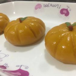 Steamed Pumpkin Pancake