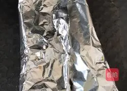 Illustration of how to make tinfoil eggplant (electric cake baffle) 8