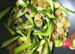 Illustration of how to make bean cakes and stir-fried vegetables 10