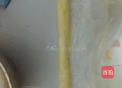 Illustration of how to make diced orange cheese pancakes (Holland) quick version 4