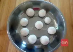 Illustration of how to make fried glutinous rice balls with brown sugar 1