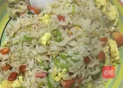 Illustration of how to make delicious egg fried rice 5