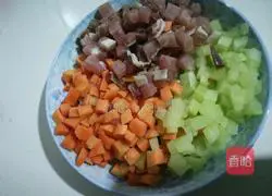 Fried rice Illustration of how to do it 1