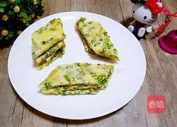 Illustration of how to make bean omelette 7