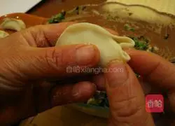 Illustration of how to wrap dumplings 5