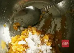 Illustration of how to make sweet potato cake 2
