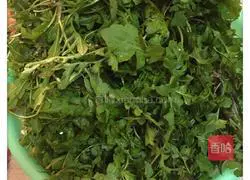 Illustration of making handmade vegetable dumplings 2