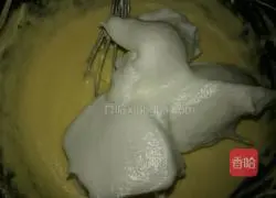 Black sesame seeds Illustration of how to make waffles 5