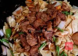 Illustration of how to make fried noodles 13