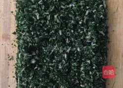 Illustration of how to make shepherd's purse dumplings 2