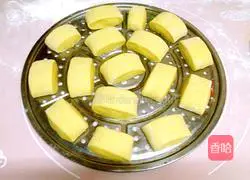 Illustration of how to make corn milk-flavored steamed buns 8