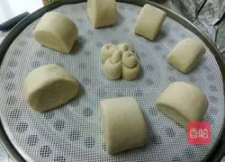 Illustration of how to make milk-flavored steamed buns 9