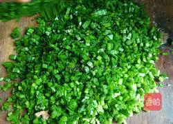 Illustration of how to make leek and meat dumplings 2