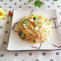 Colorful Egg Fried Rice