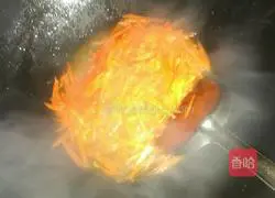 Illustration of two-color fried rice 1