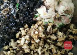 Illustration of how to make ice flower dumplings 3