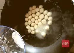 Illustration of how to make sweet wine dumplings 7