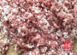 Illustration of how to make pork and green onion wontons 1