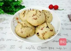 Illustration of making red dates, sesame and whole grain flowering steamed buns 18