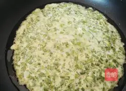 Leek Pancake Recipe Illustration 5